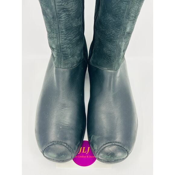 Merrell Women's Martina Waterproof Black Leather Knee High Boots J68624 Size 10 - Picture 4 of 11